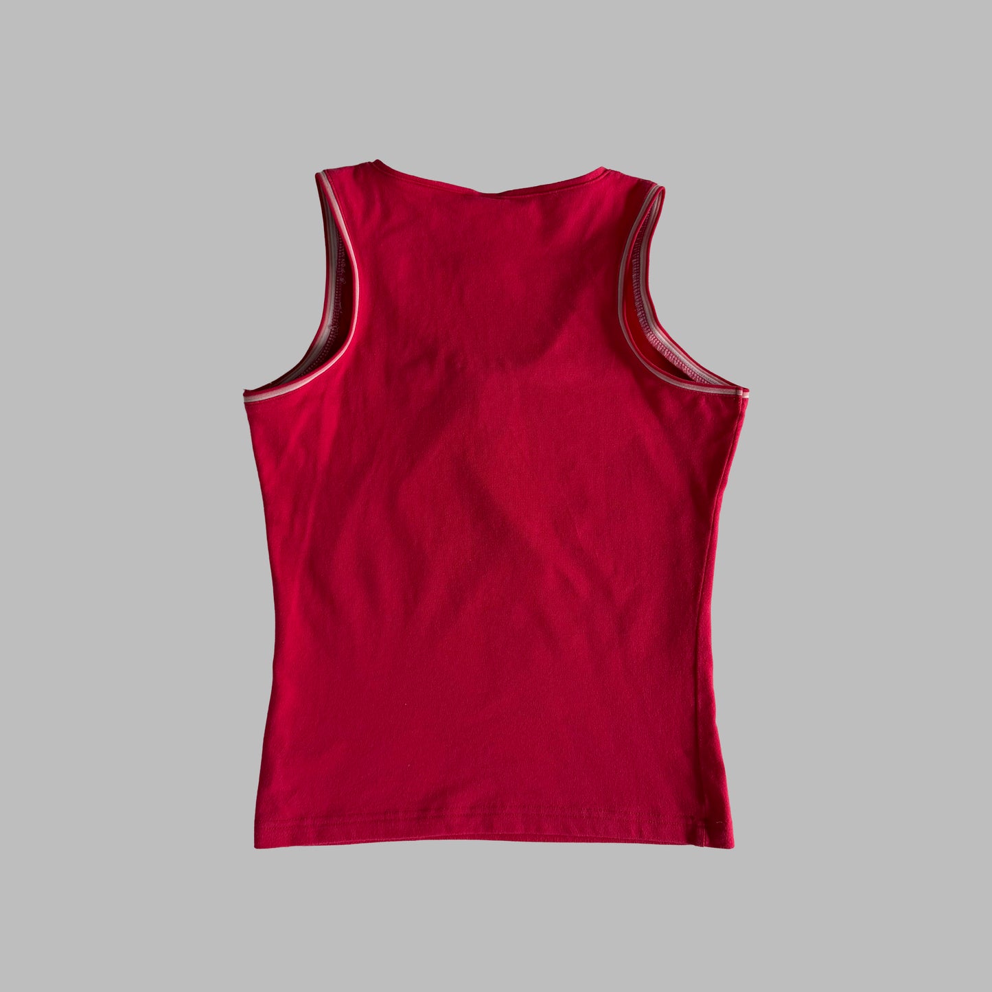 Y2K Adidas Spell out Tank - M