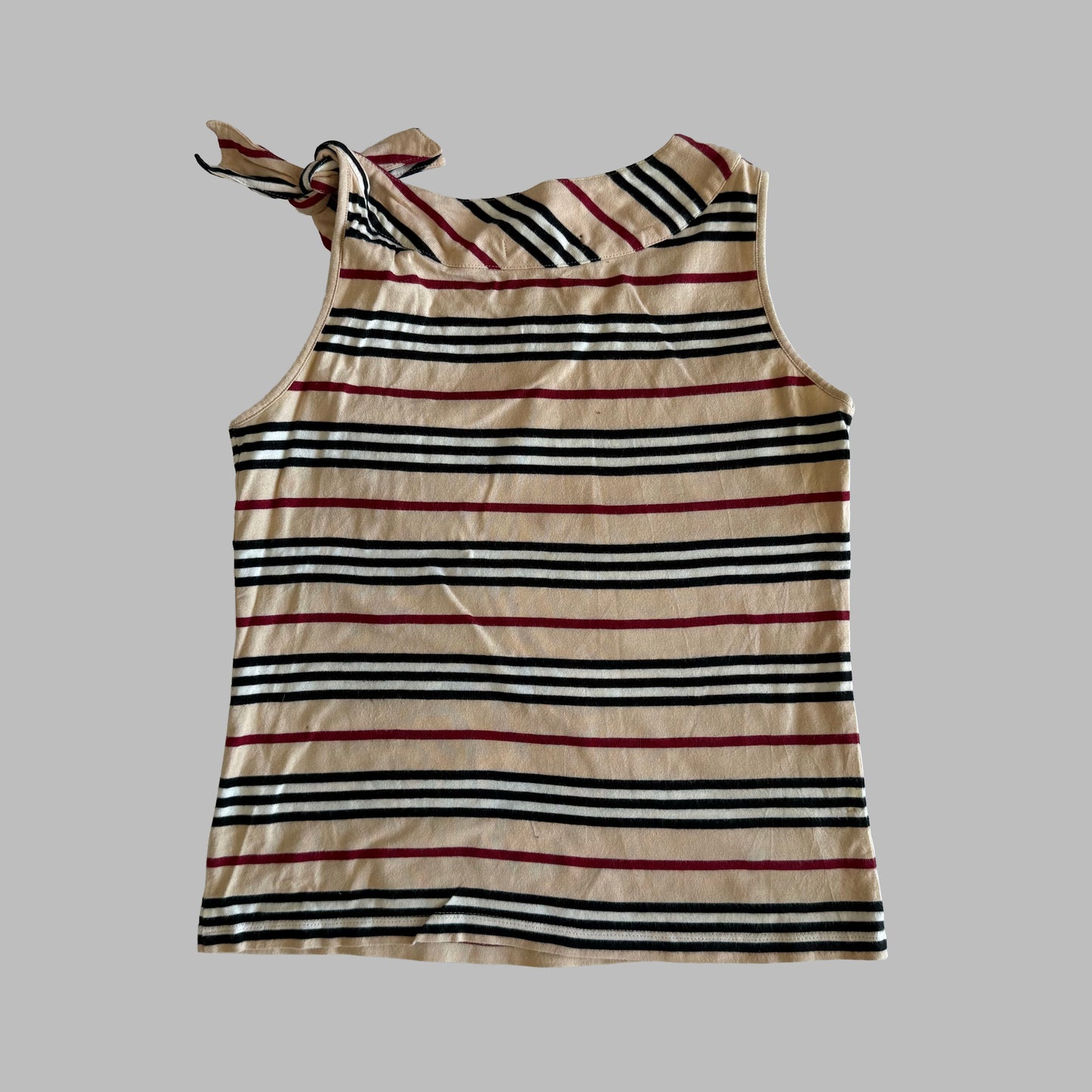00s Burberry Striped Tank - Small