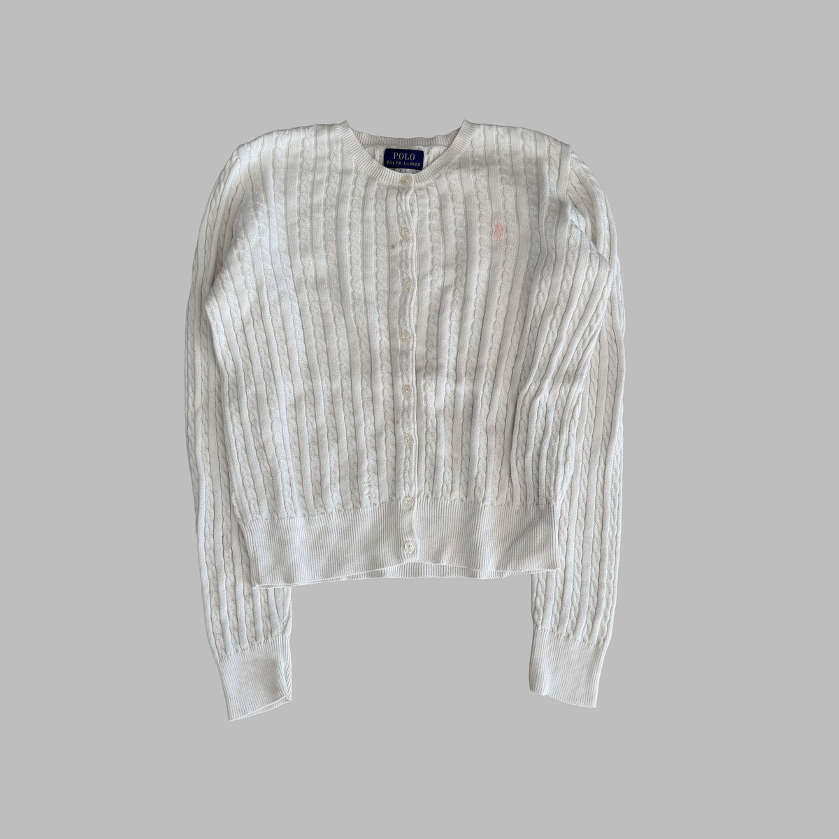 Polo Ralph Lauren Cable Knit Cardigan - S