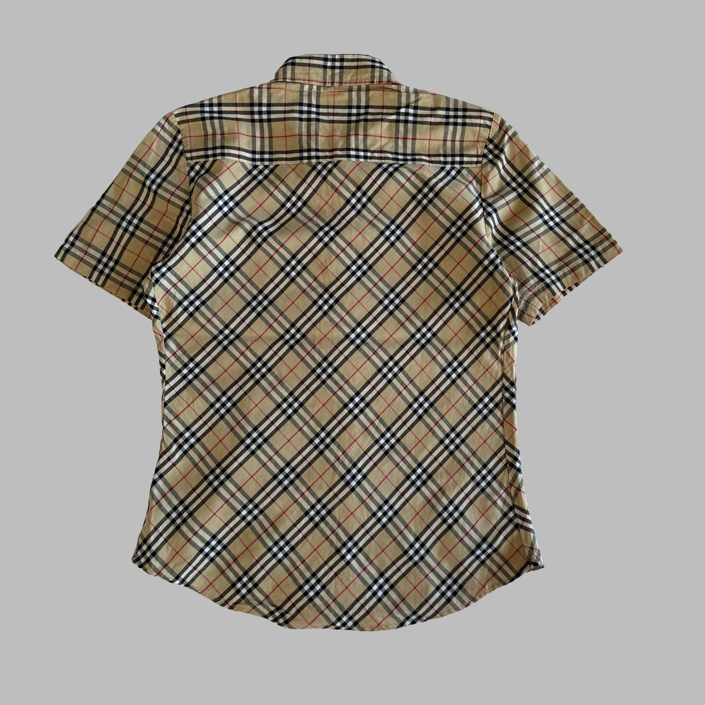 00s Burberry Button Up Shirt - Medium