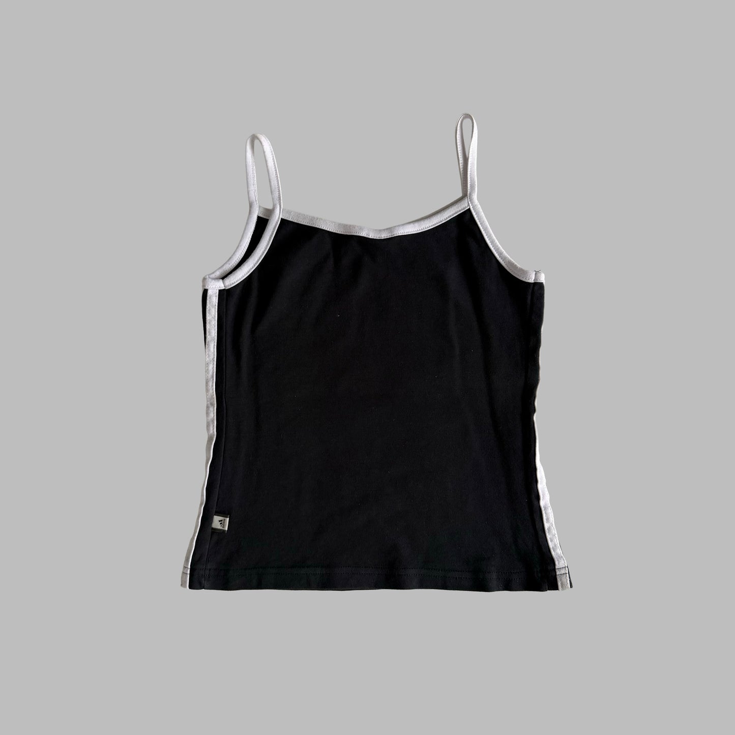 Y2K Adidas Three Stripe Tank - S