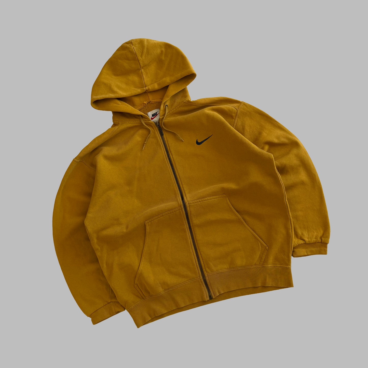90s Nike Single Swoosh Hoodie - L