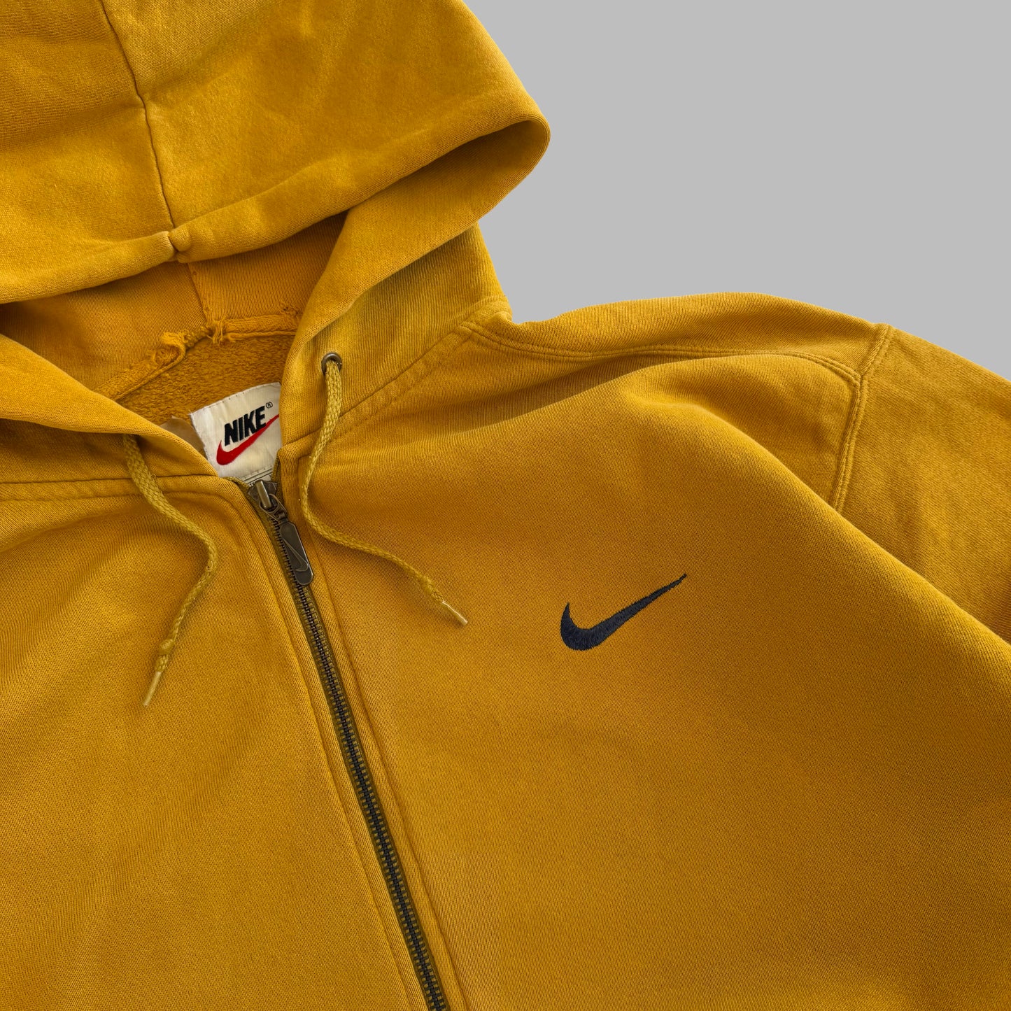 90s Nike Single Swoosh Hoodie - L