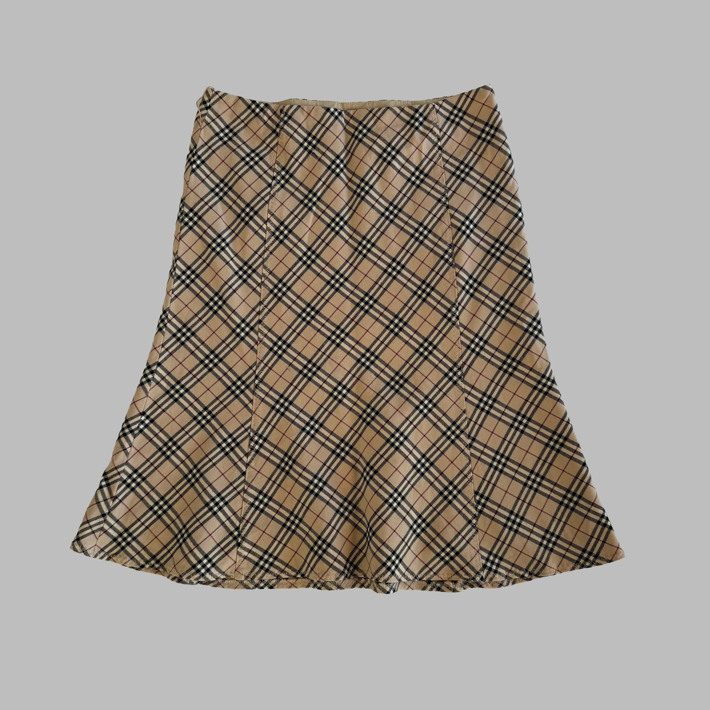 00s Burberry Midi Skirt - 28"