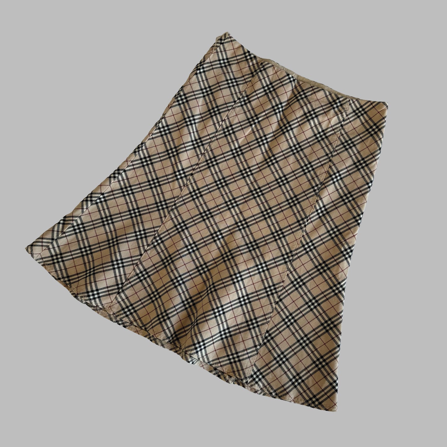 00s Burberry Midi Skirt - 28"