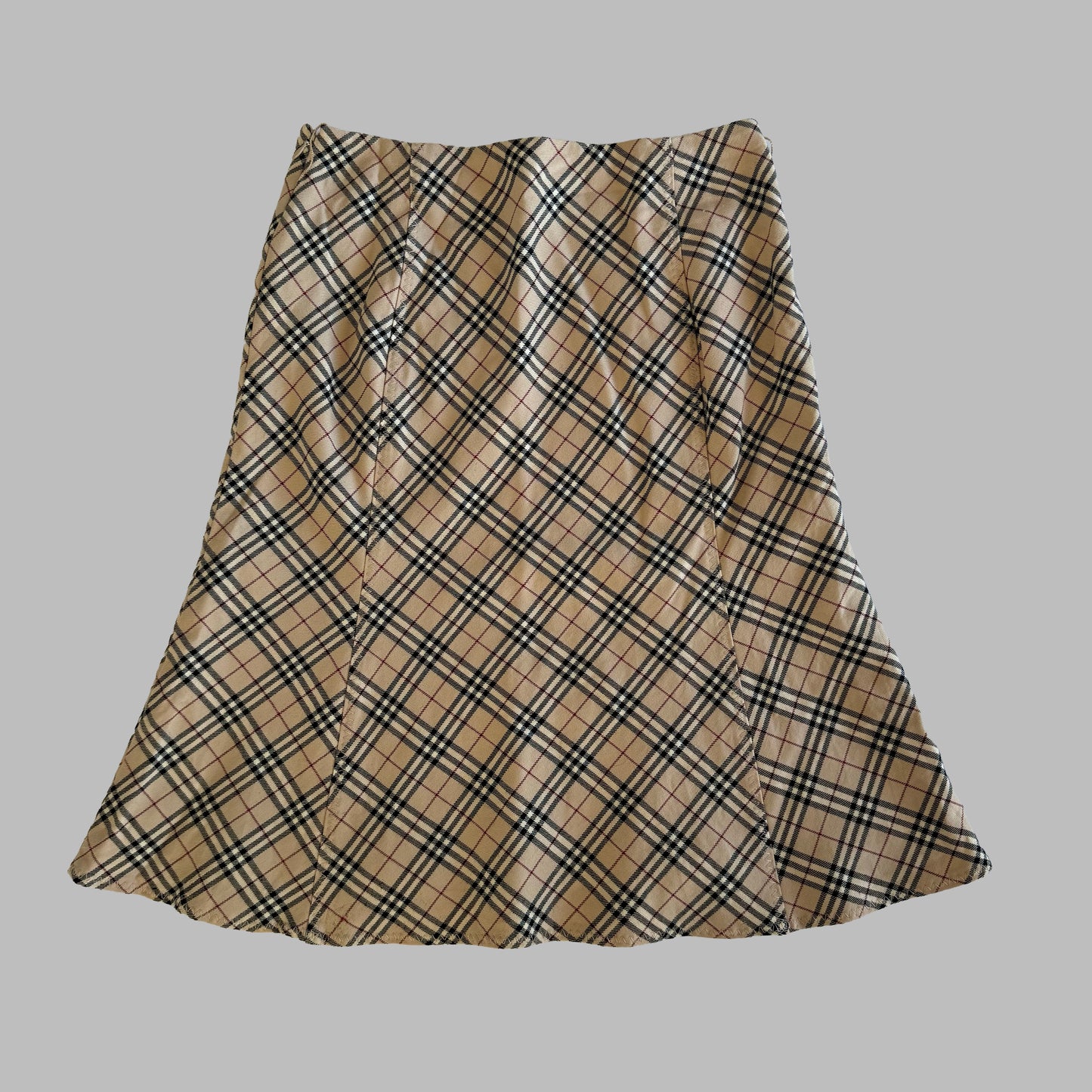 00s Burberry Midi Skirt - 28"