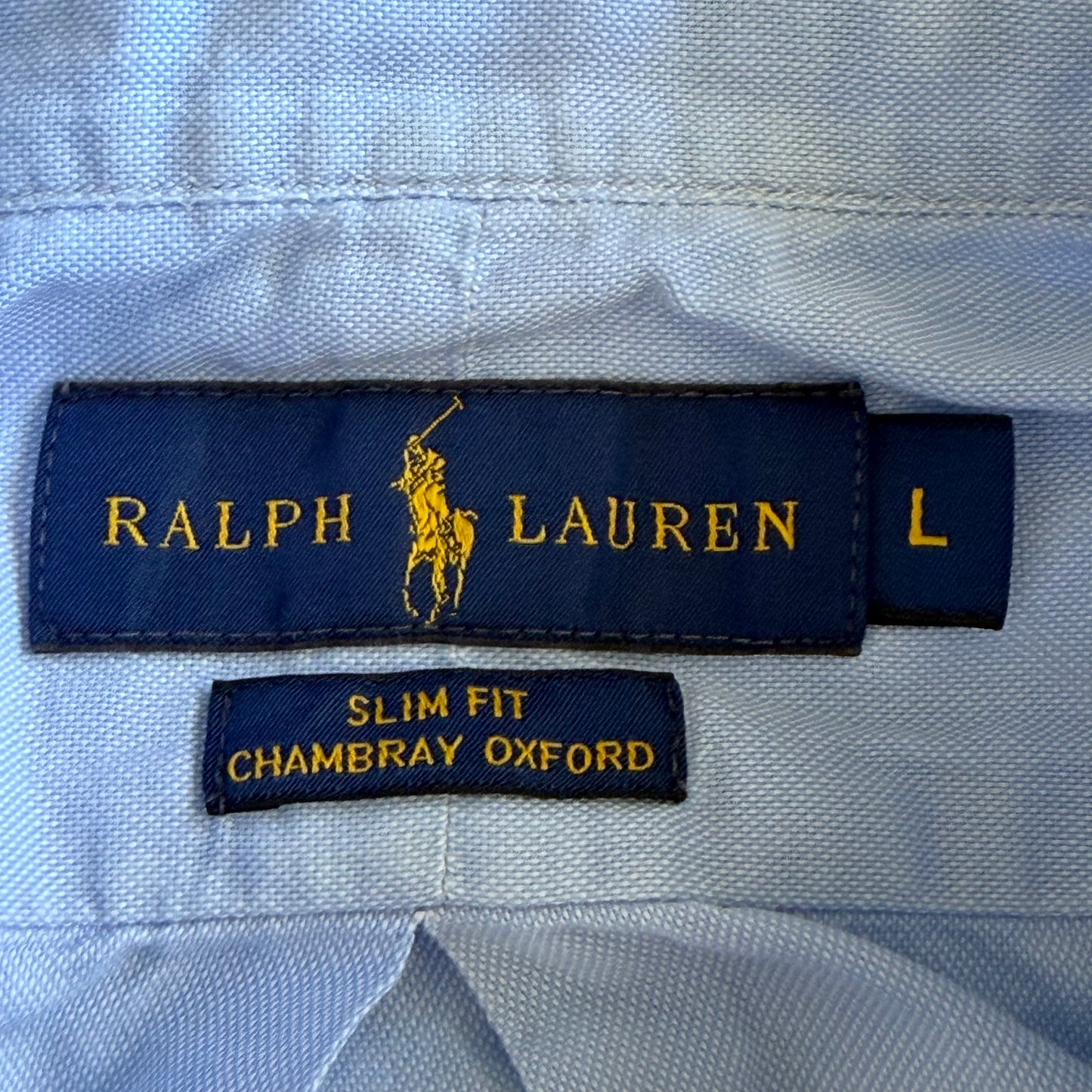 Y2K Polo Ralph Lauren Classic Button Up Shirt - L