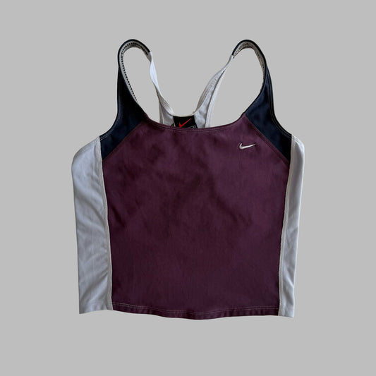 Y2K Nike Racerback Activewear Tank - S/M