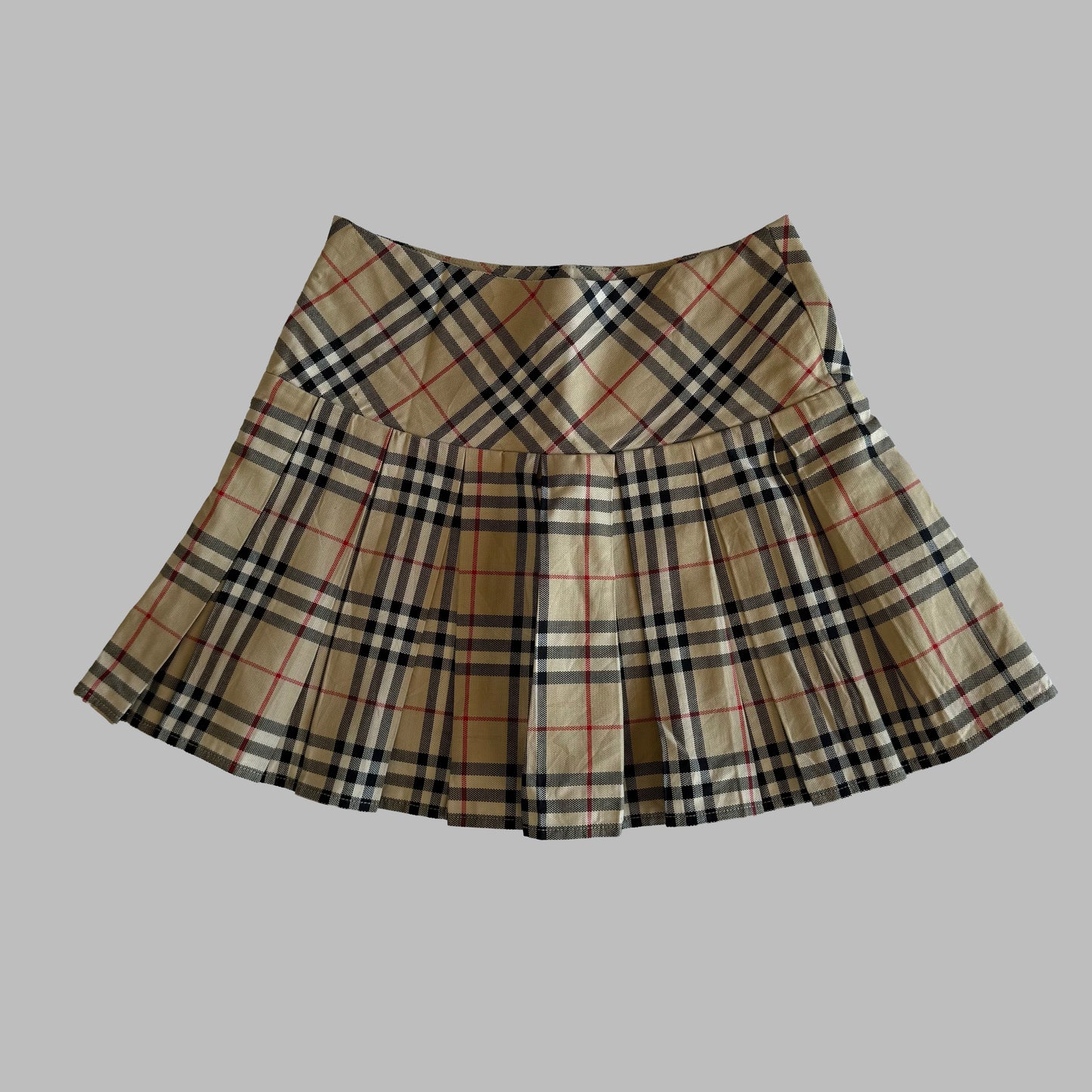Burberry Pleated Mini Skirt - 28"