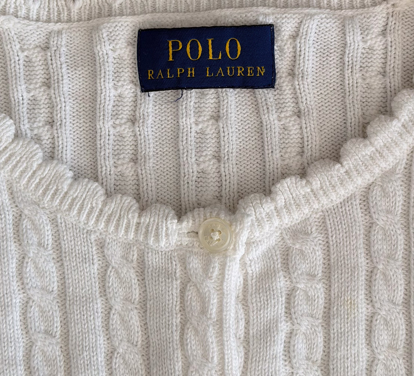 Polo Ralph Lauren Cable Knit Cardigan - XS