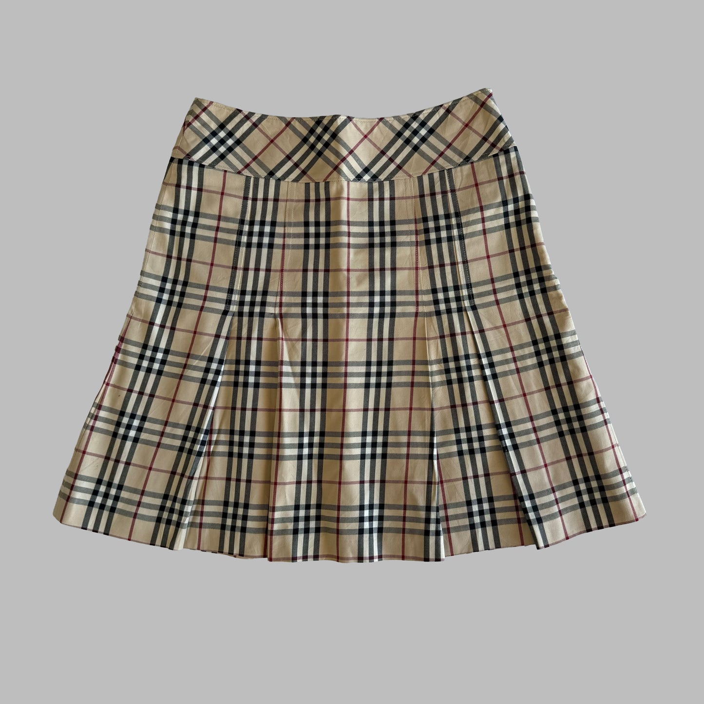 Burberry Pleated Midi Skirt - 30"
