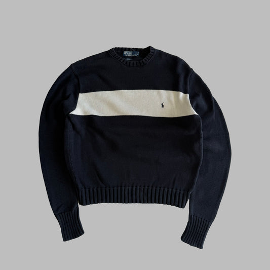 90s Ralph Lauren Striped Knit - Medium