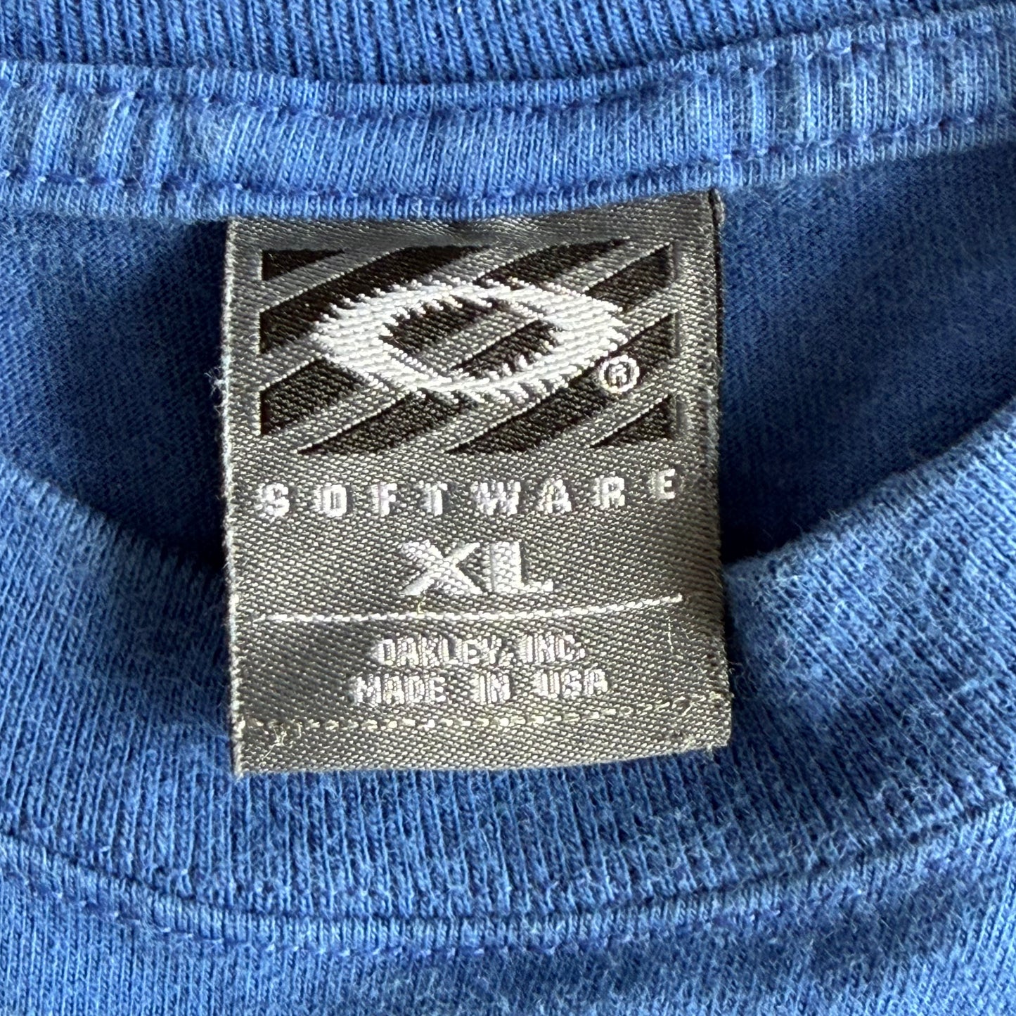 Y2K Oakley Heavyweight Ellipse T-Shirt - XL