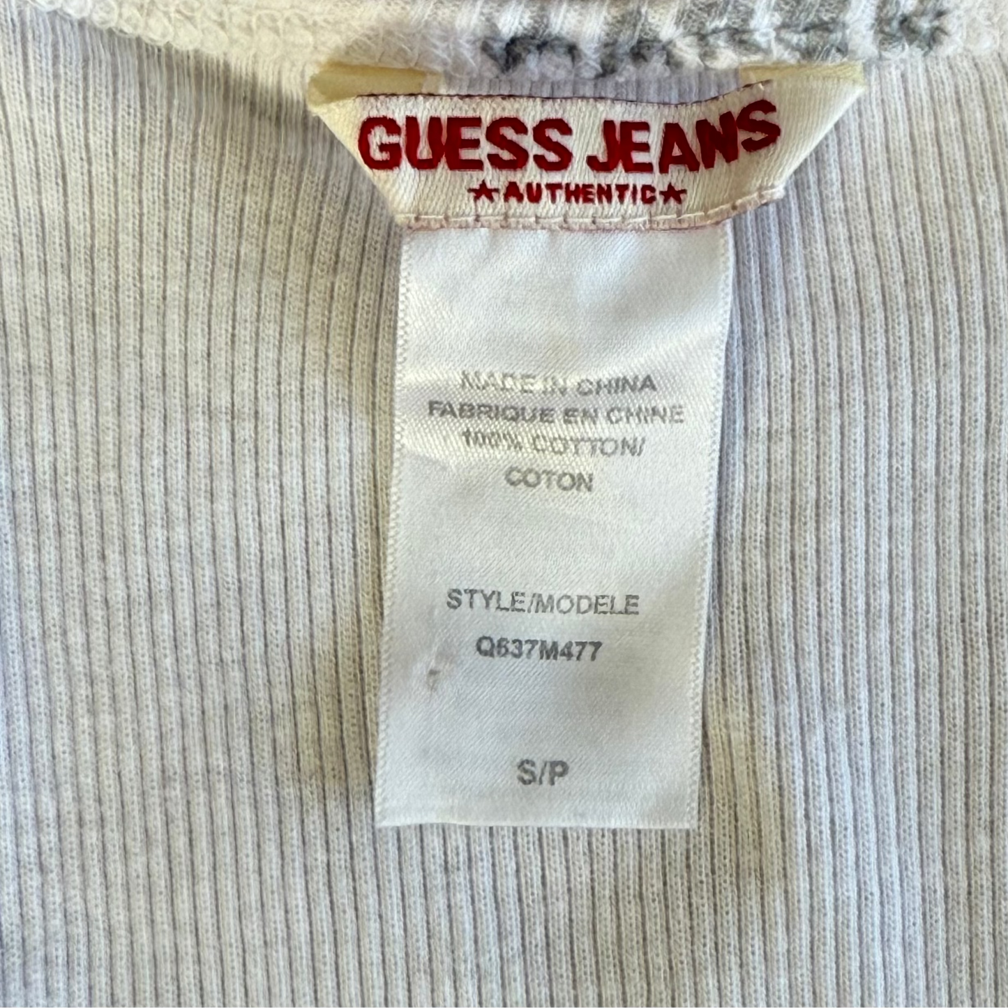 00s Guess Tank - Small