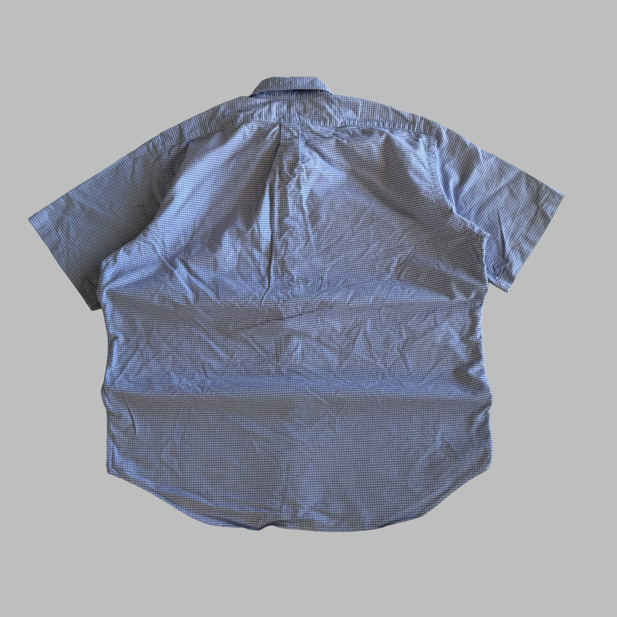 Y2K Polo Ralph Lauren Checkered Button Up Shirt - XL