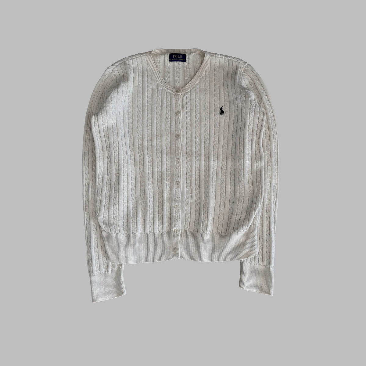 Polo Ralph Lauren Cable Knit Cardigan - M