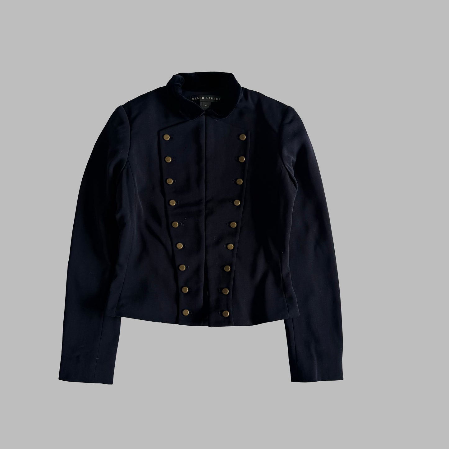Y2K Polo Ralph Lauren Military Blazer Jacket - XS