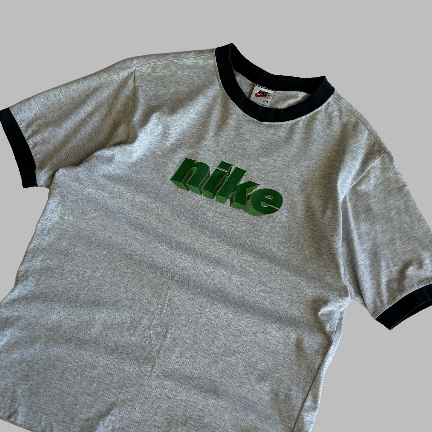 90s Nike Ringer T-Shirt - Medium