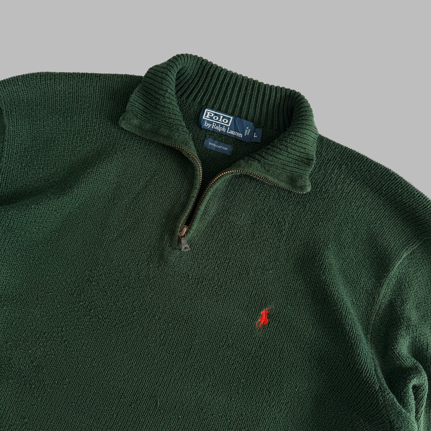 90s Ralph Lauren Quarter Zip - Large