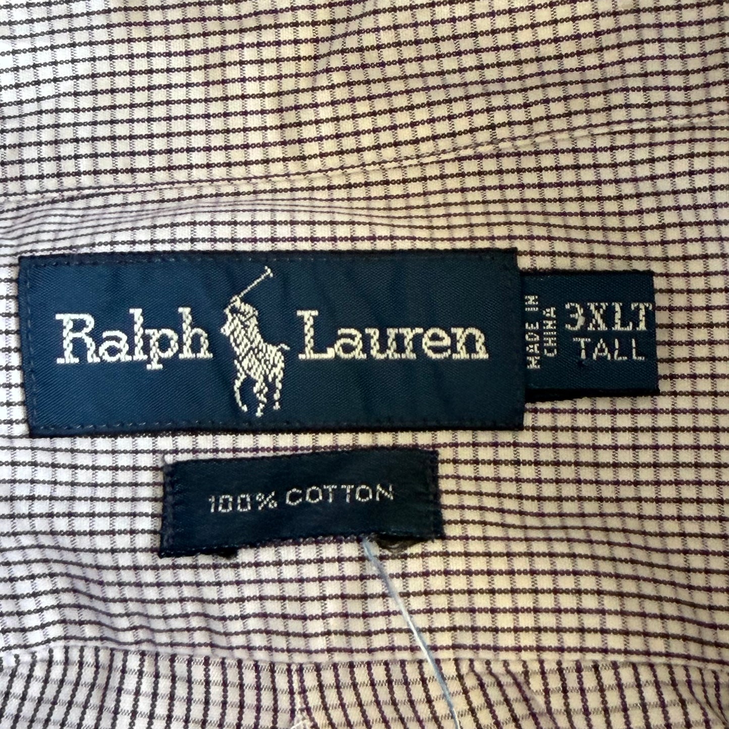 Y2K Polo Ralph Lauren Striped Button Up Shirt - XXXL
