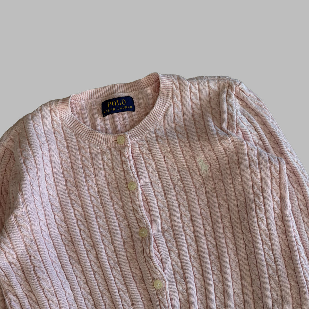 Polo Ralph Lauren Cable Knit Cardigan - M