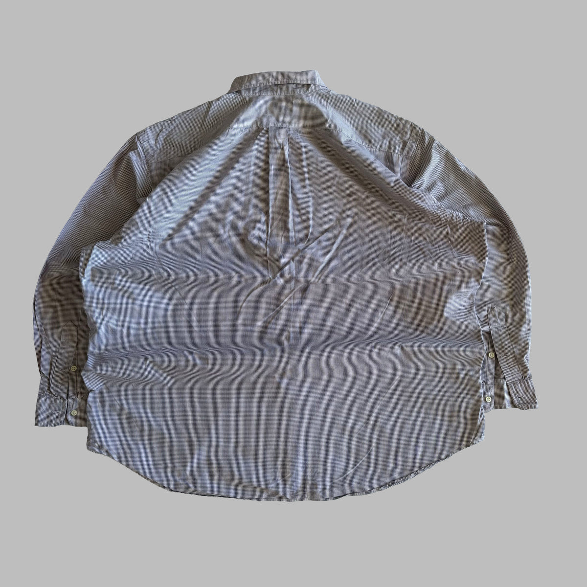 Y2K Polo Ralph Lauren Striped Button Up Shirt - XXXL