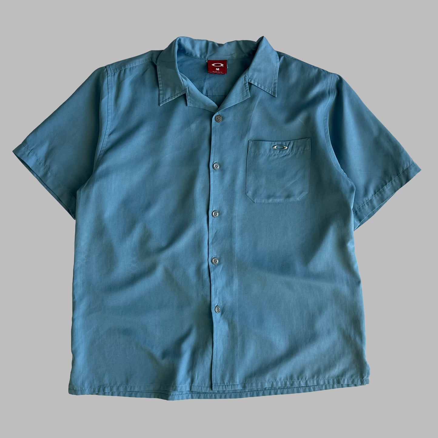 00s Oakley Button Up Shirt - Medium
