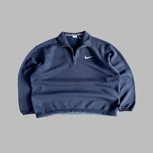 90s Nike Classic Quarter Zip - M