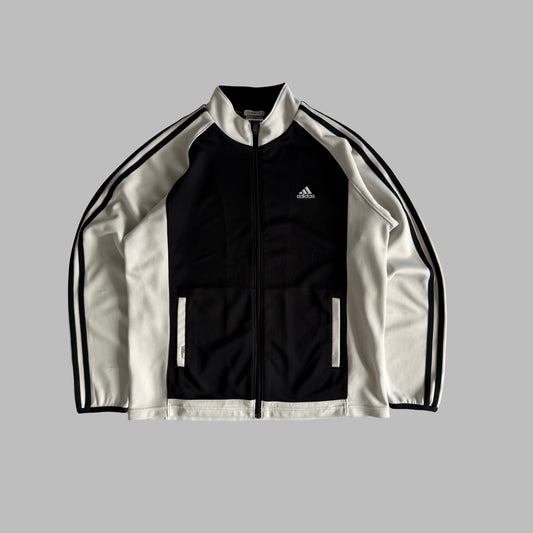 Y2K Adidas Striped Track Jacket - S