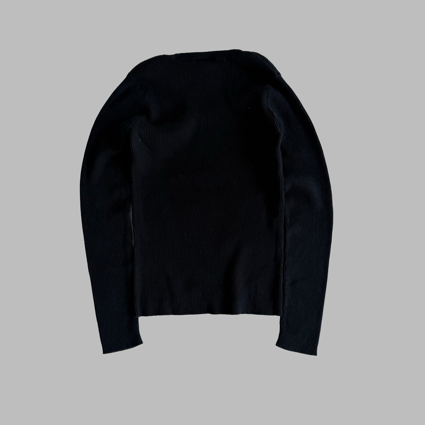 00s Ralph Lauren Ribbed Pullover - Small