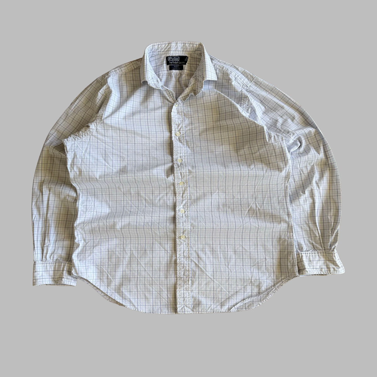 90s Polo Ralph Lauren Checkered Button Up Shirt - L