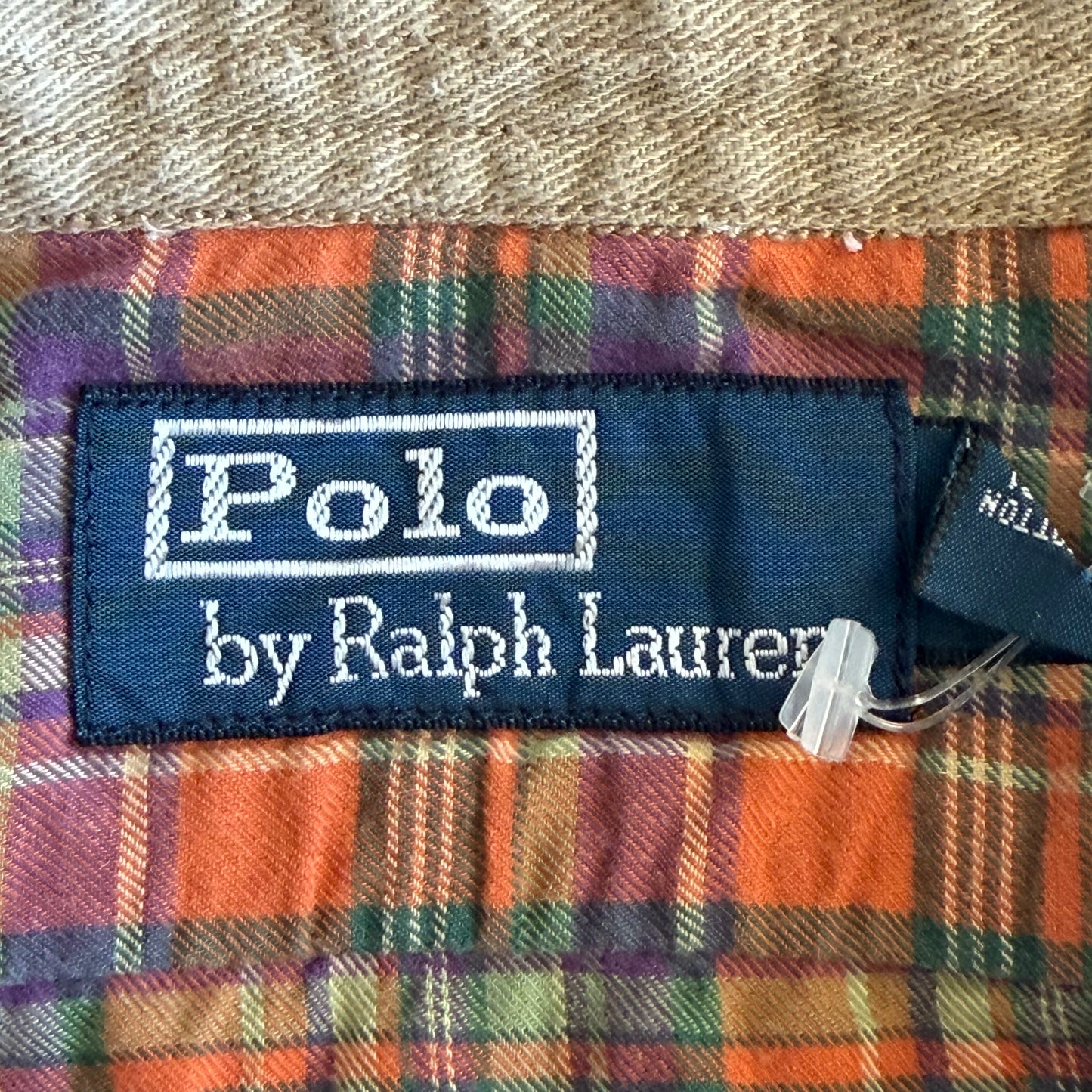 90s Ralph Lauren Checkered Button Up Shirt - XL