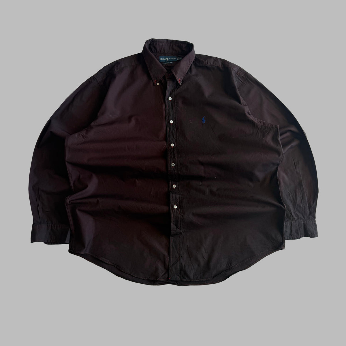 Y2K Ralph Lauren Classic Button Up Shirt - XXL