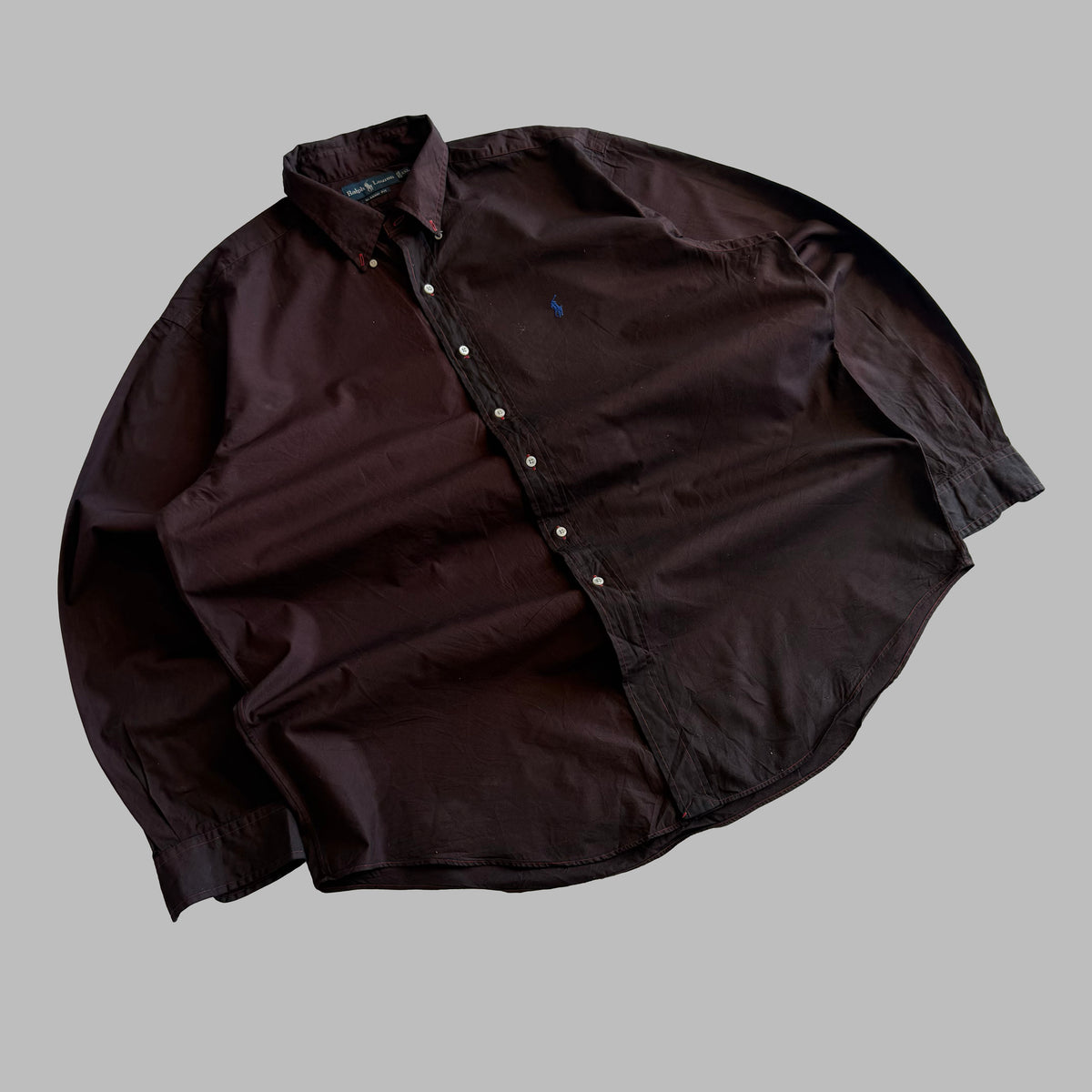Y2K Ralph Lauren Classic Button Up Shirt - XXL