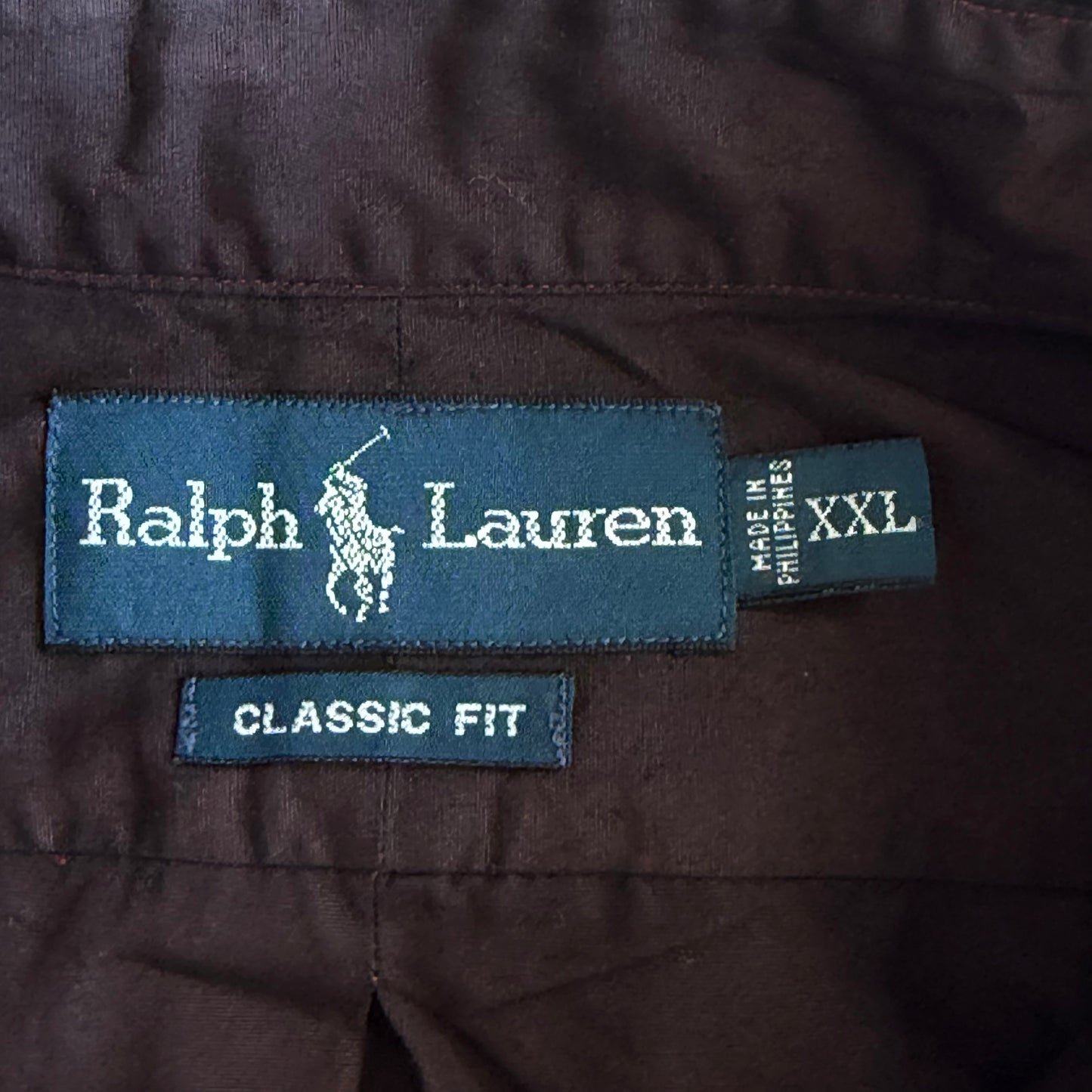 Y2K Ralph Lauren Classic Button Up Shirt - XXL