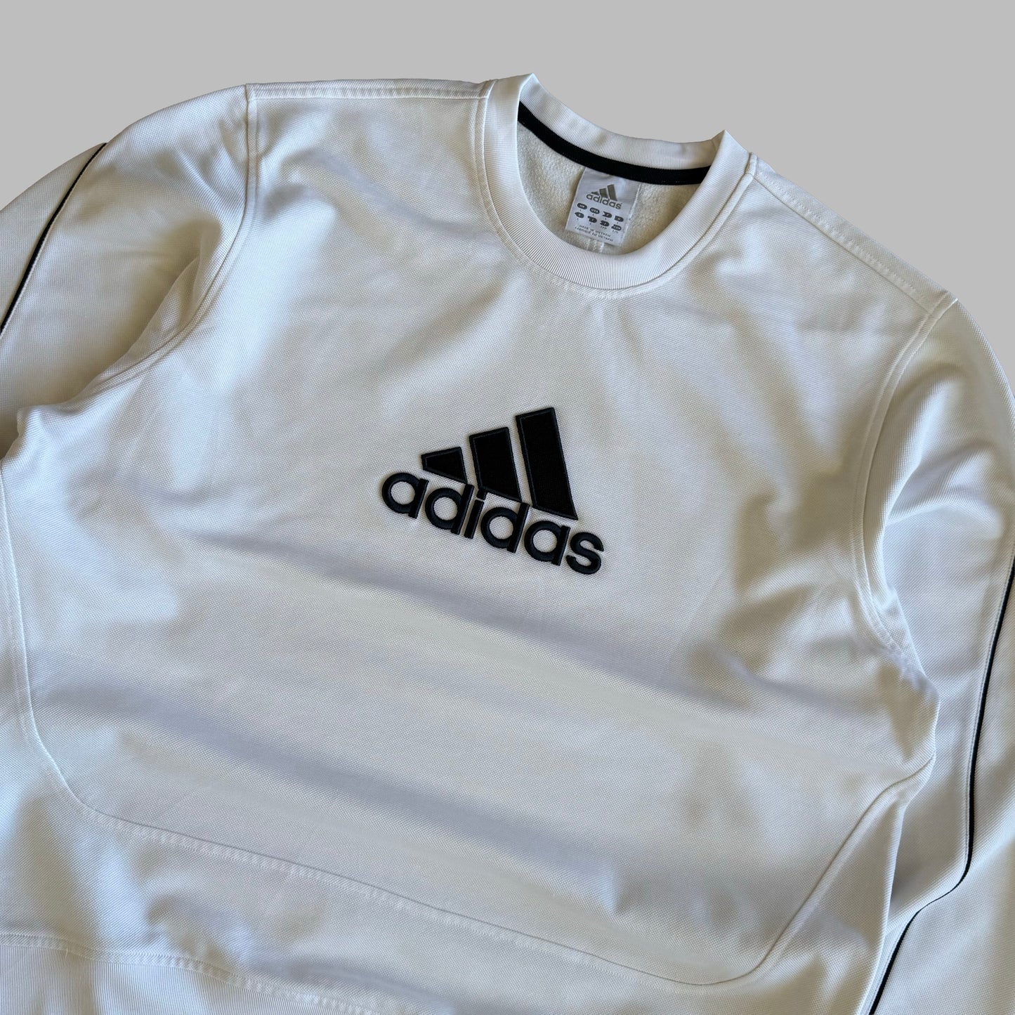 00s Adidas Embroidered Sweatshirt - Large