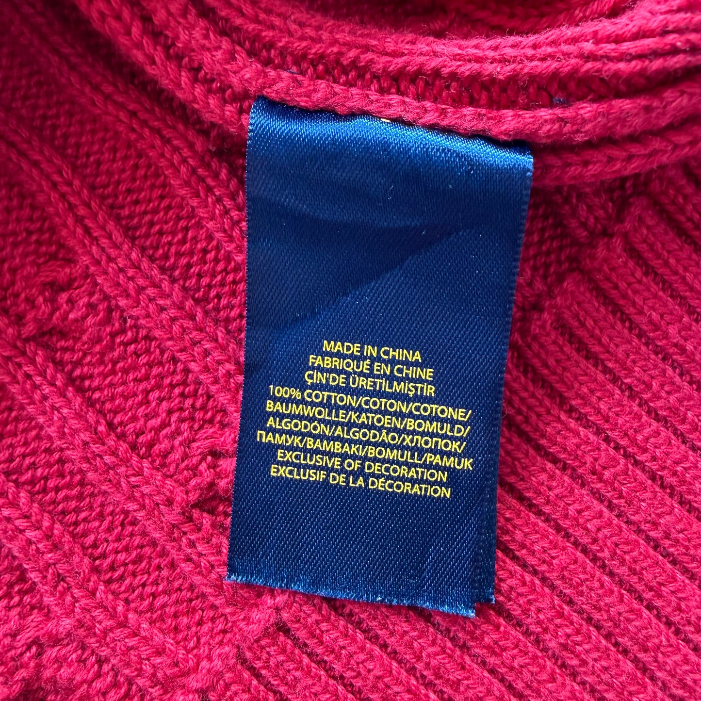 Polo Ralph Lauren Cardigan - Large