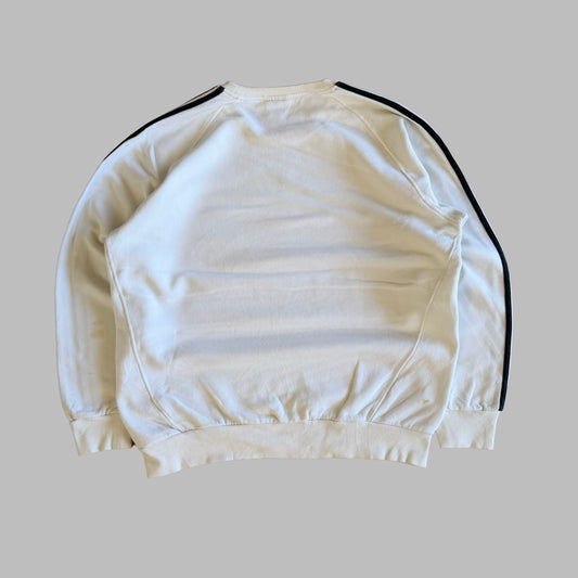 00s Adidas Three Stripe Sweatshirt - XL