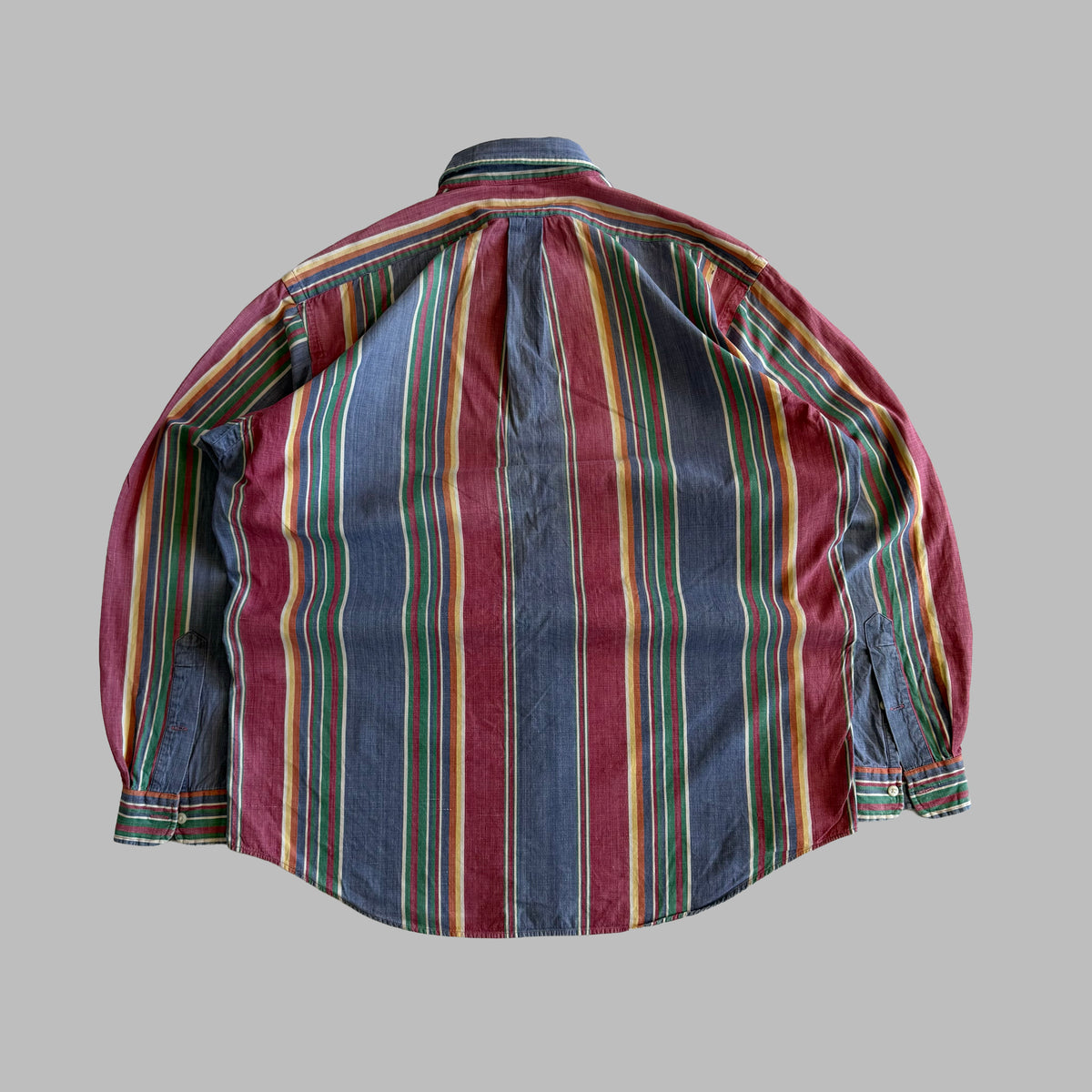 90s Polo Ralph Lauren Striped Button Up Shirt - L