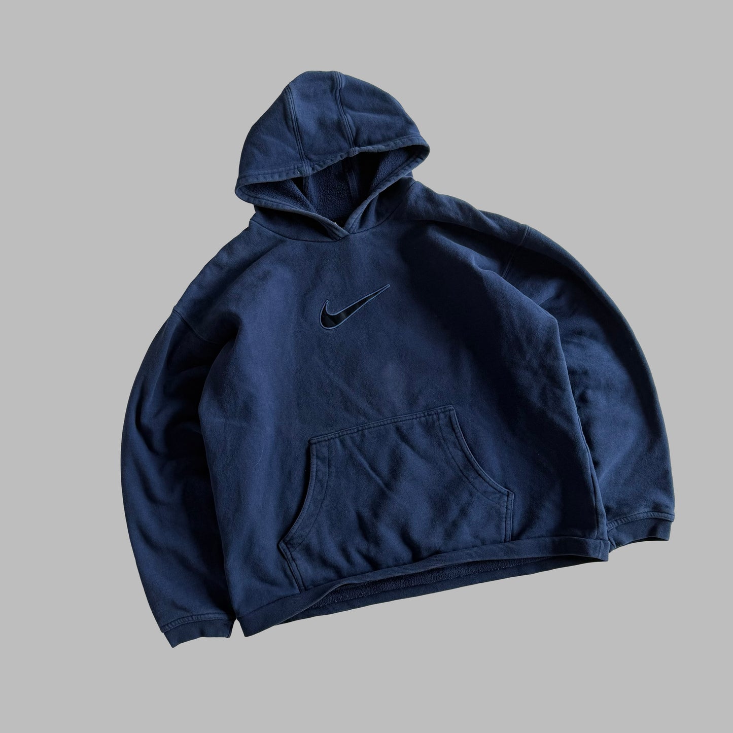 90s Nike Centre Swoosh Sweatshirt - S