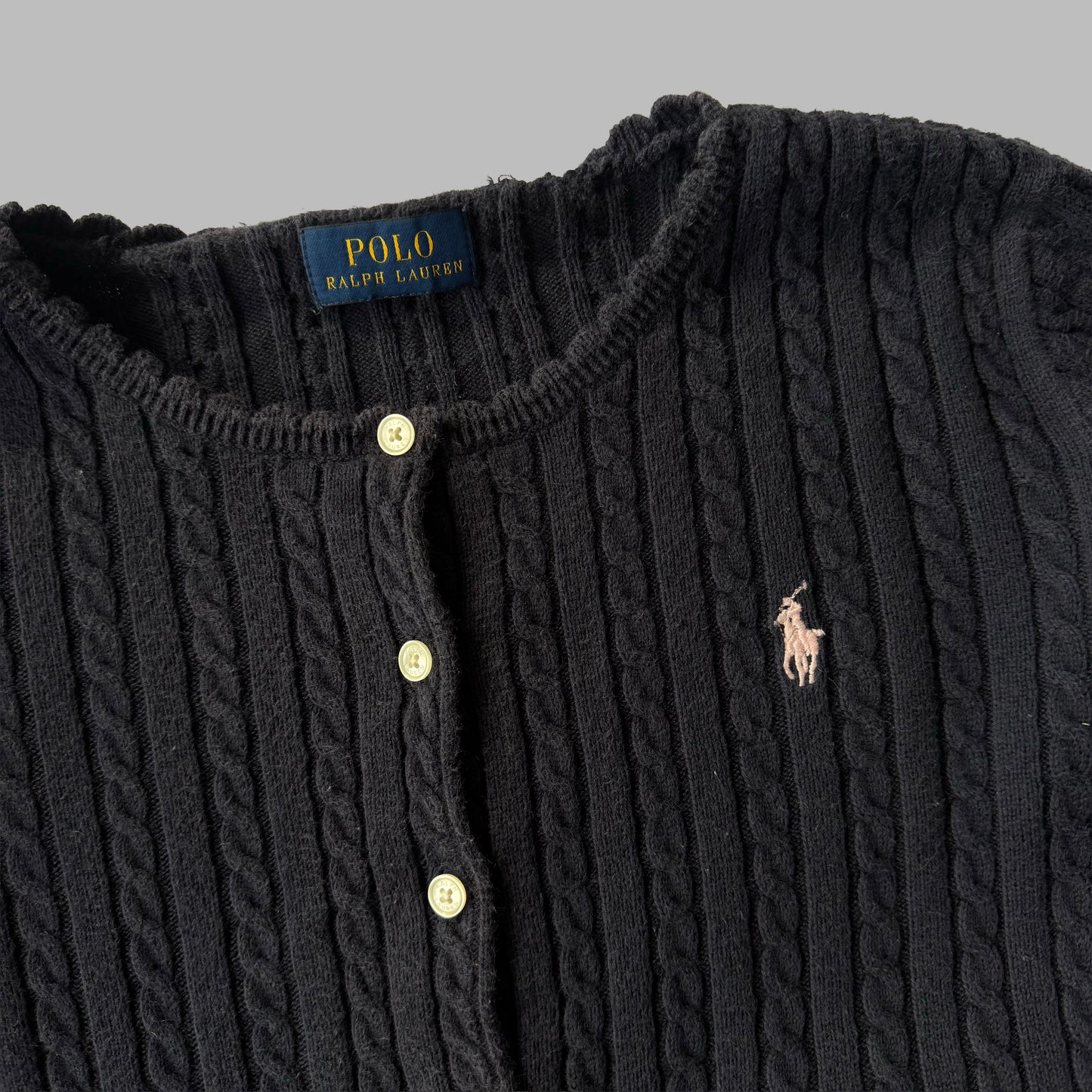 Polo Ralph Lauren Cable Knit Cardigan - M