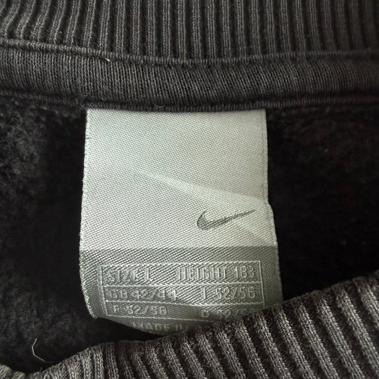 Y2K Nike Centre Swoosh Sweatshirt - L