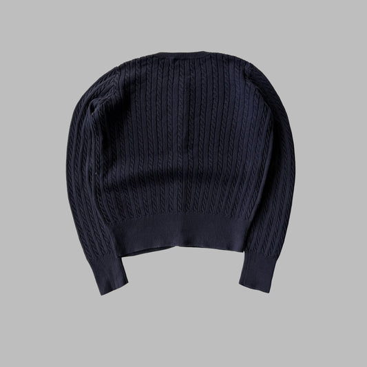 Y2K Polo Ralph Lauren Cardigan - Medium