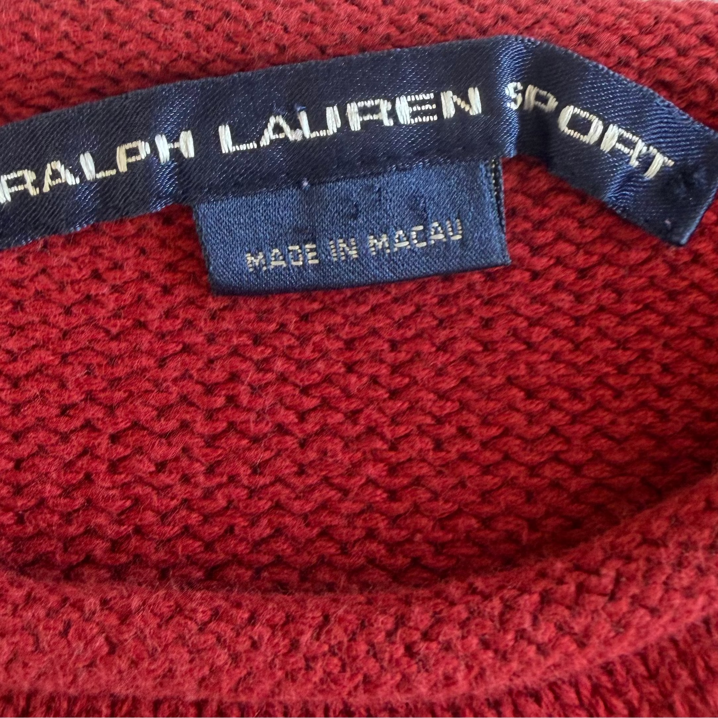 00s Ralph Lauren Heavy Knit - XS