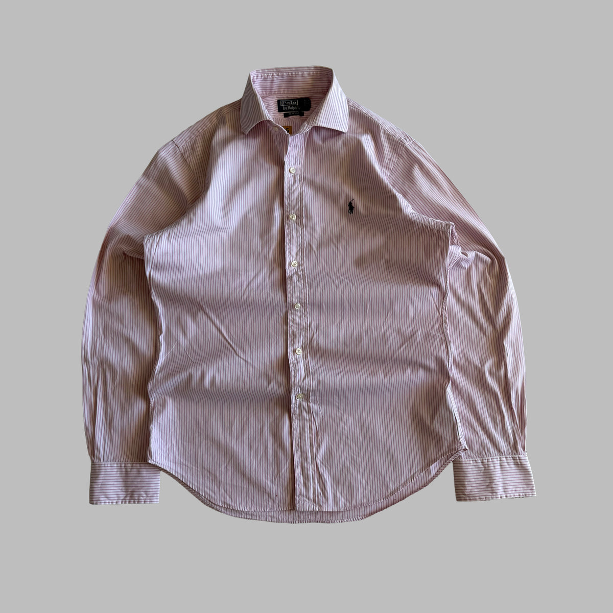 90s Polo Ralph Lauren Striped Button Up Shirt - S