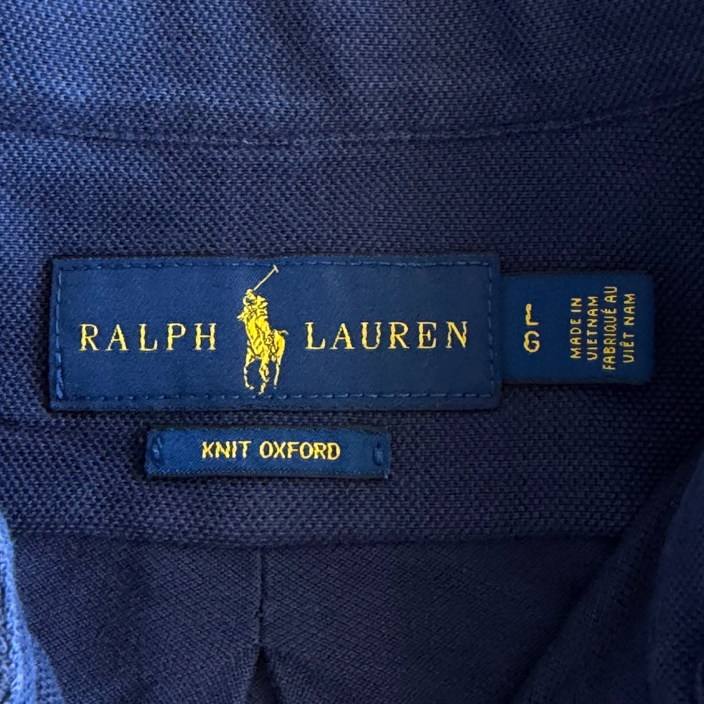 Polo Ralph Lauren Long Sleeve Polo Shirt - L