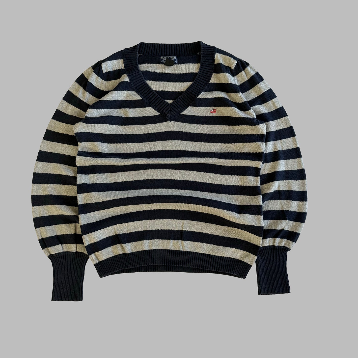 00s Ralph Lauren Striped Pullover - XL