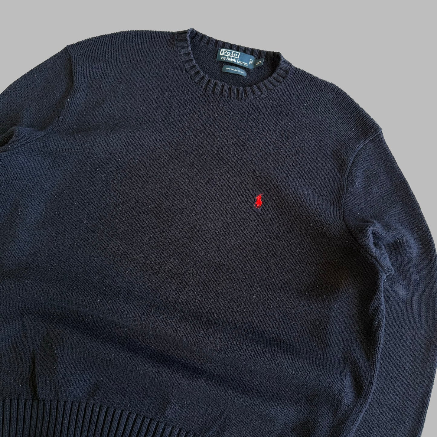 90s Ralph Lauren Heavy Knit - XXL