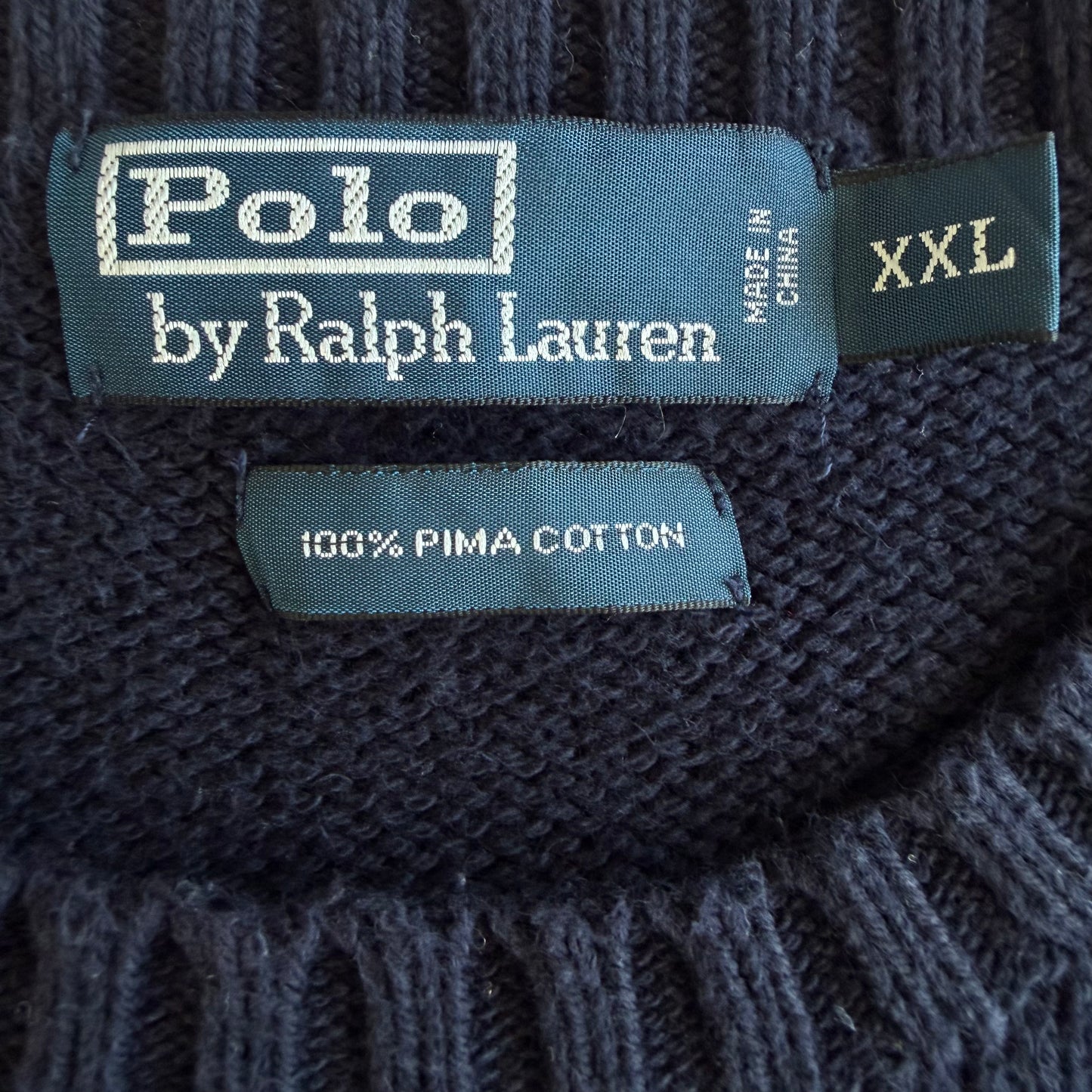 90s Ralph Lauren Heavy Knit - XXL