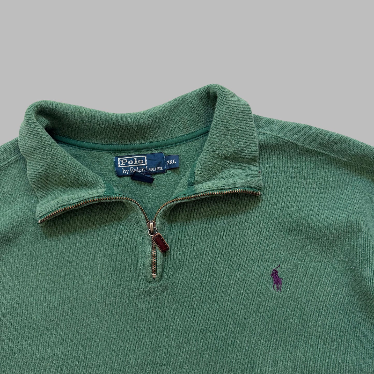 90s Polo Ralph Lauren Quarter Zip - XXL